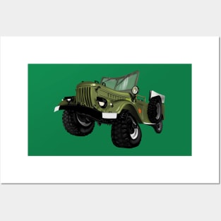 GAZ 69 Posters and Art